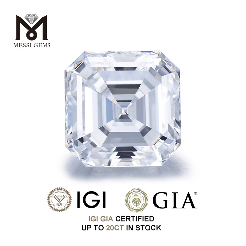 Lab Created IGI GIA Certified 2CT 3CT 4CT 5CT 6CT Emerald Cushion Oval Pear CVD HPHT Loose Synthetic Lab Grown Diamond