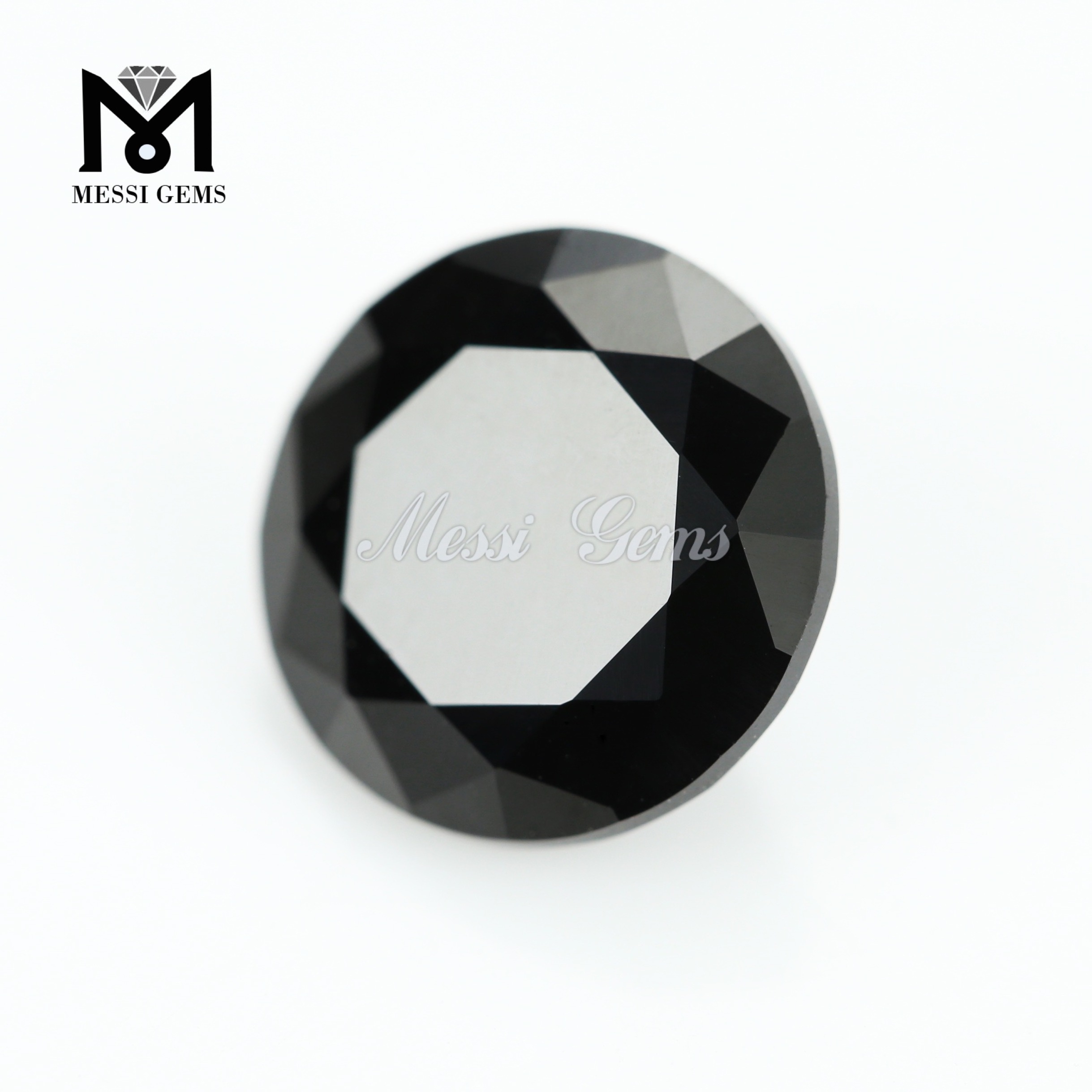 wholesale price gemstone black synthetic spinel gems