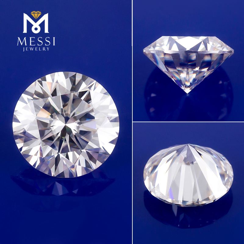 Messi Jewelry top quality stone VVS DEF wholesale price white round brilliant cut  loose diamonds moissanite