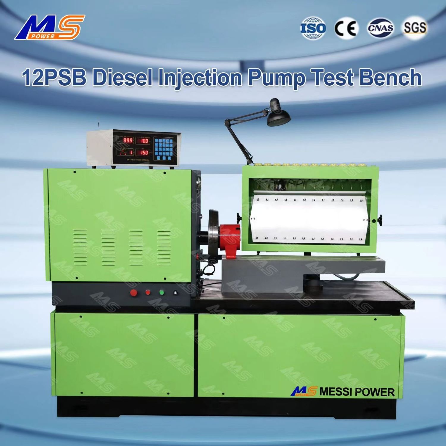 Hot Sale 12PSB  diesel fuel injection pump test bench  with high quality frequency conversing