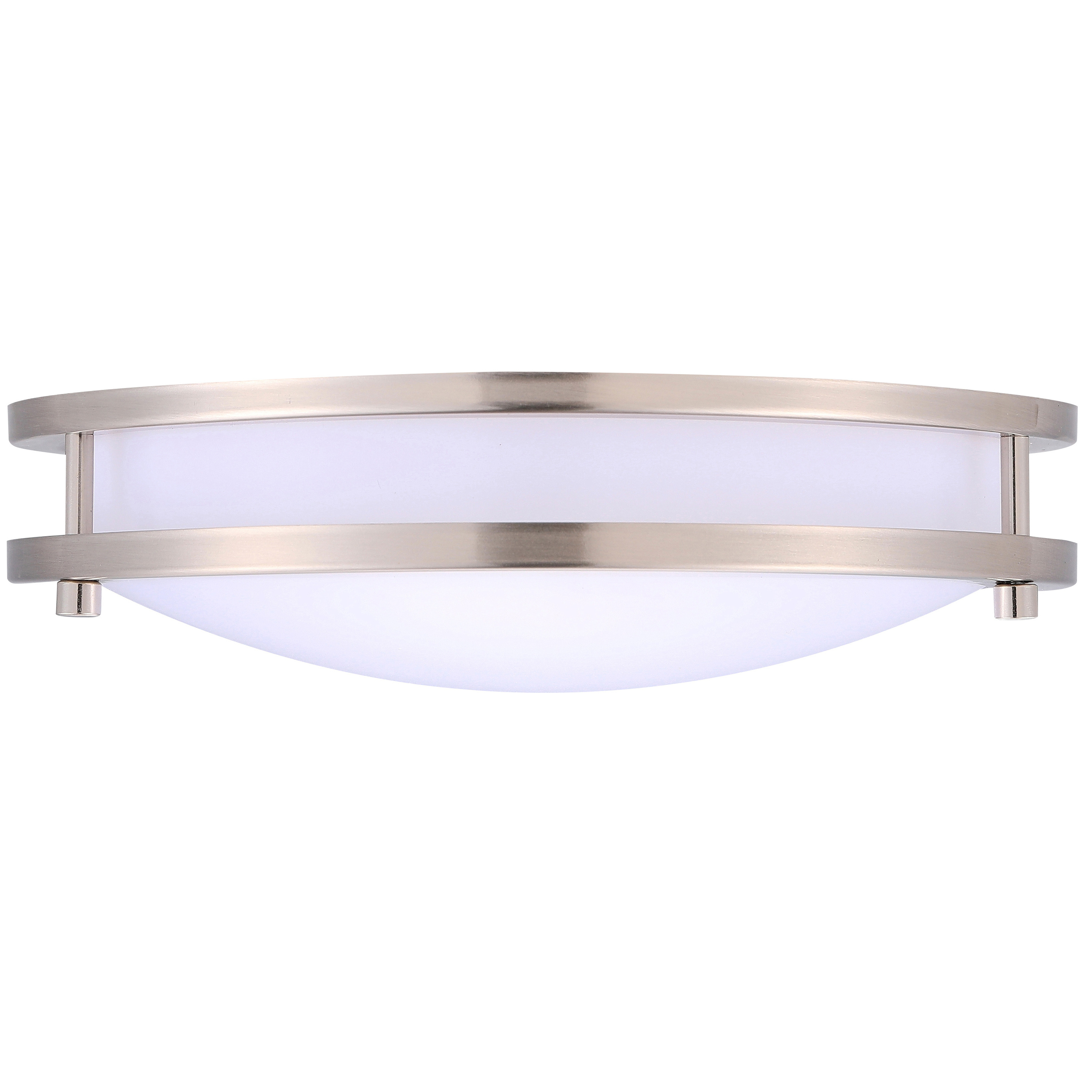 12 inch 2-Ring Flush Mount Round Ceiling Light 3CCT Switchable