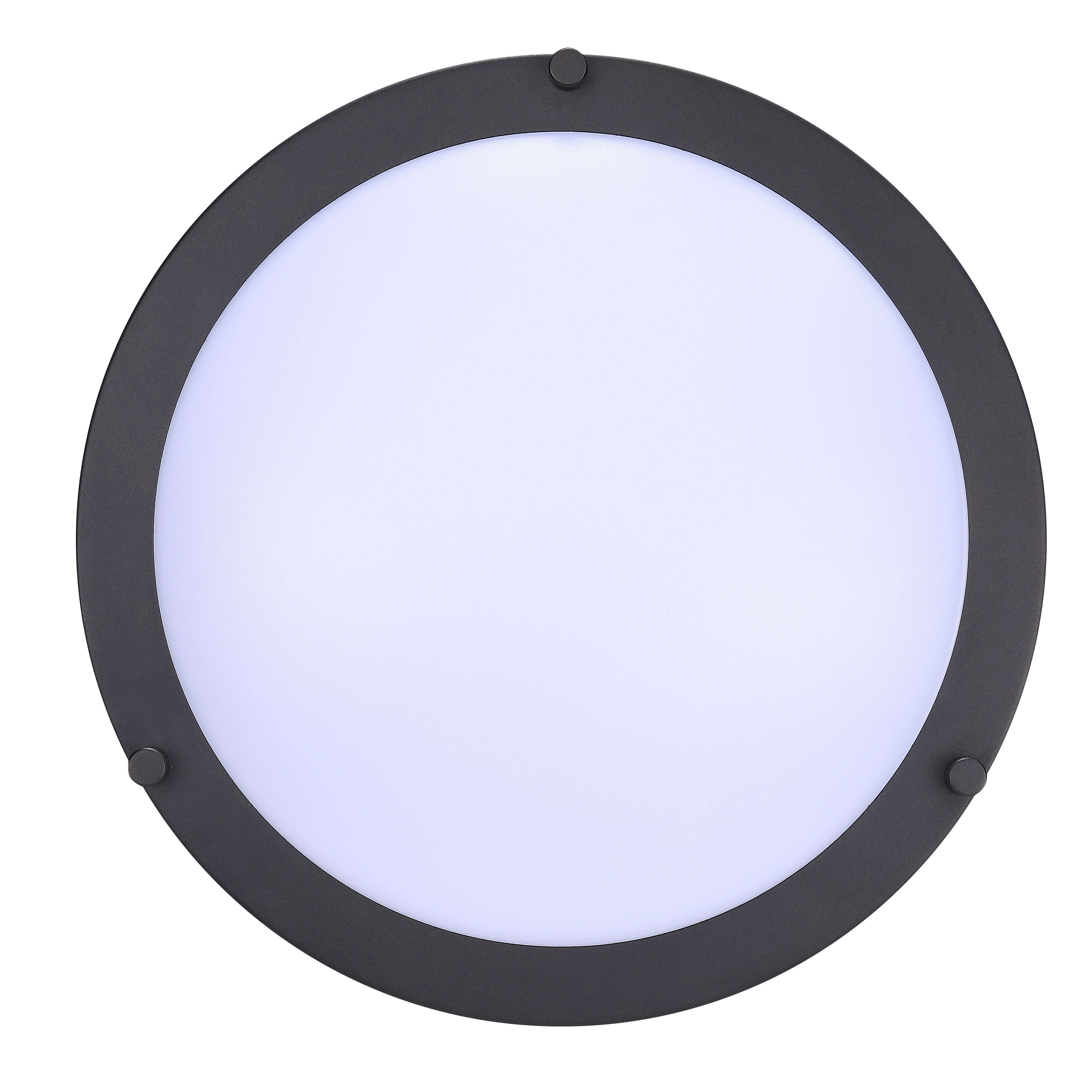 3CCT Switchable 12 inch 2-Ring Flush Mount Round Ceiling Light for Home Office Lighting with ETL Listed