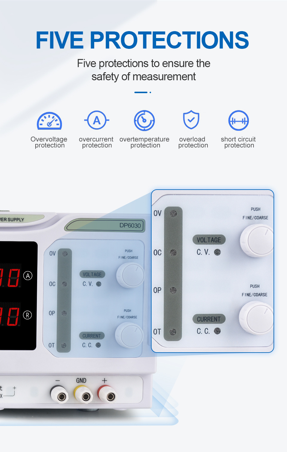 1800w Digital Switch 60V 30A 24V 30V 40V 10A 20A 5A  bench Laboratory Mode Battery Motor Charge High Power DC Power Supply