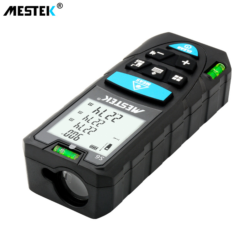 Mestek Mini Handheld Laser Distance Meter 50m 70m 100m Laser Rangefinder OEM Laser Tape Measure Roulette Tool