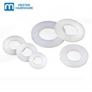 Factory price plastic PTFE Nylon Flat Washer made in china