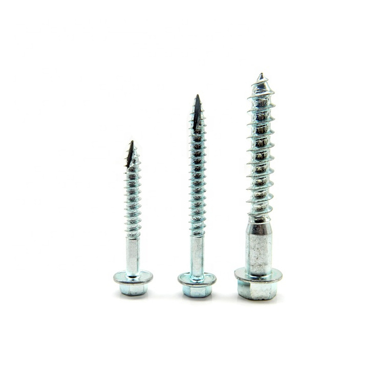 #10 x 1-1/2 Hex Washer Head Metal Roofing Screws Type 17, Self Tapping Wood Screws with EPDM Washer