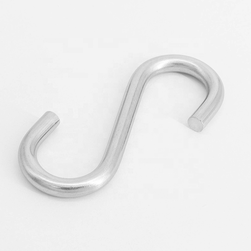 Stainless Steel Hanging S Shape Metal Wire S Hook