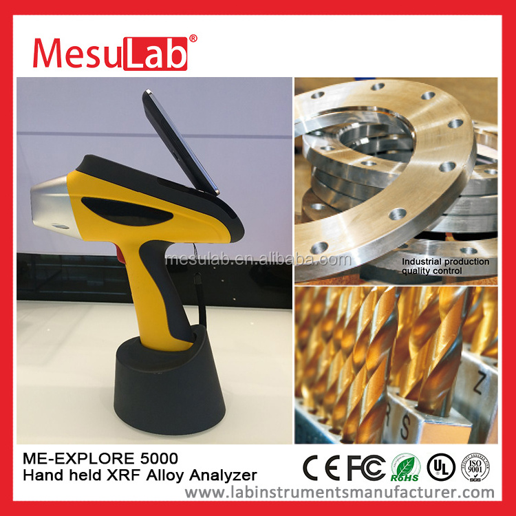 MesuLab EXPLORE5000 low price handle xrf pmi gun analyzer metal testing machine price gold testing machine of xrf metal analyzer