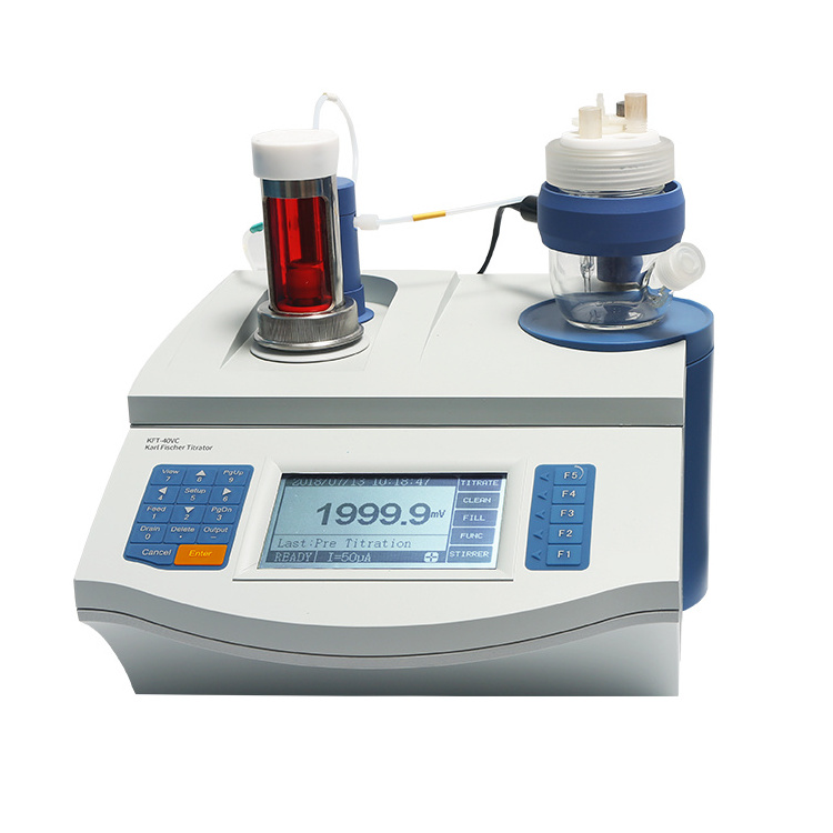 MesuLab ME-KFT-40VC automatic karl fischer volumetric moisture analyze cook oil moisture tester automatic karl fischer volumet