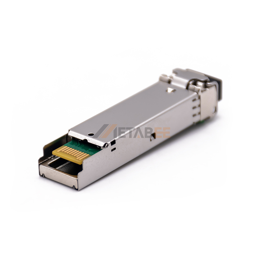 1.25G SFP Transceiver Module 80KM CWDM SMF IC Dom Fiber Transceiver for Routers DWDM Switches with LC RJ45 Connectors