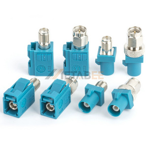 Automotive Connector Male and Female Universal Z Code FAKRA to SMA Adapter for 6G Test Header