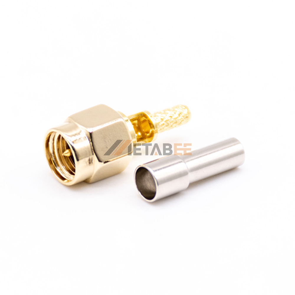 SMA Male Crimp Connector RG174