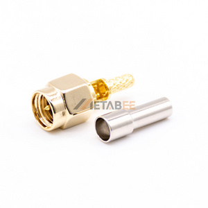 SMA Male Crimp Connector RG174