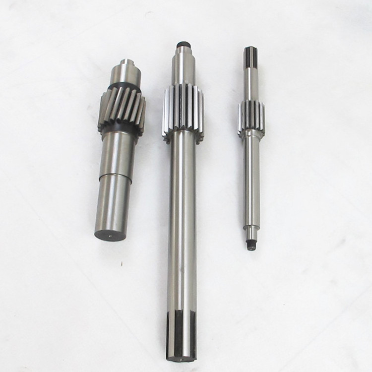 CNC Precision machining service through motor counter shaft