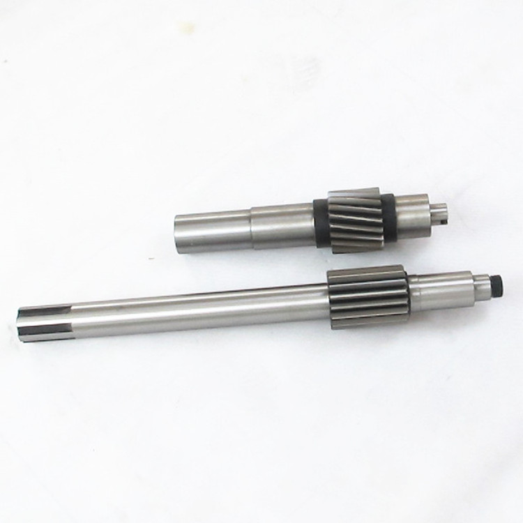 CNC Precision machining service through motor counter shaft