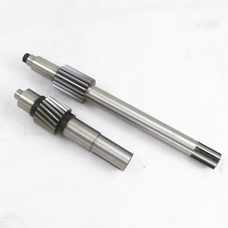 CNC Precision machining service through motor counter shaft