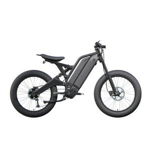 48v  double battery mid motor 24 Inch lithium battery ebike 1000w fat tyre electric  e bike motorcycle