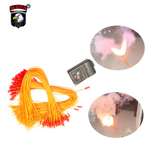 professional fireworks pyrotechnics electric igniter stage fireworks 0.5m fireworks igniter display safe fuse electric match