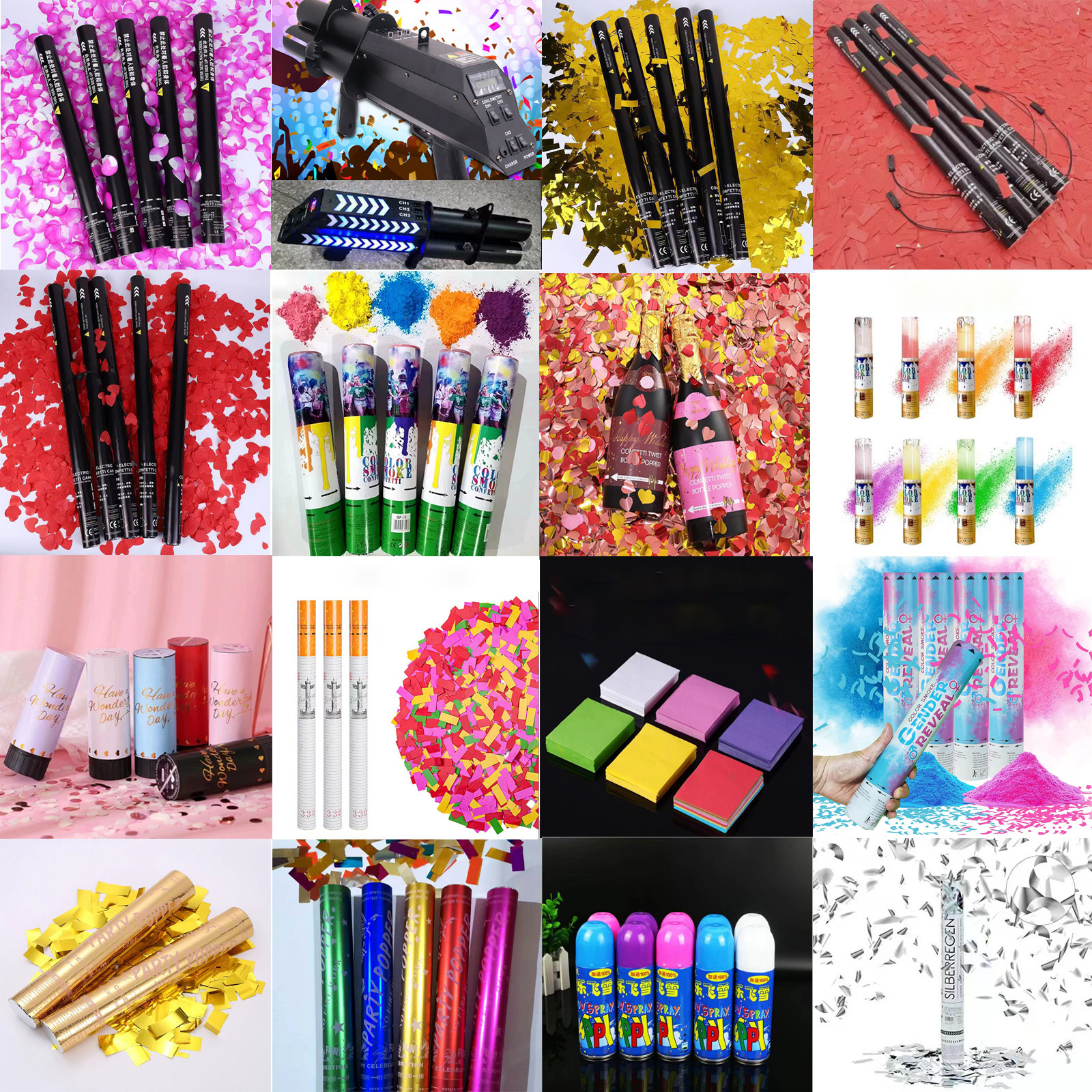 60cm Party Popper Eco Friendly Confetti Shooter Cannon romance and passion ass Fireworks Firing System For Wedding