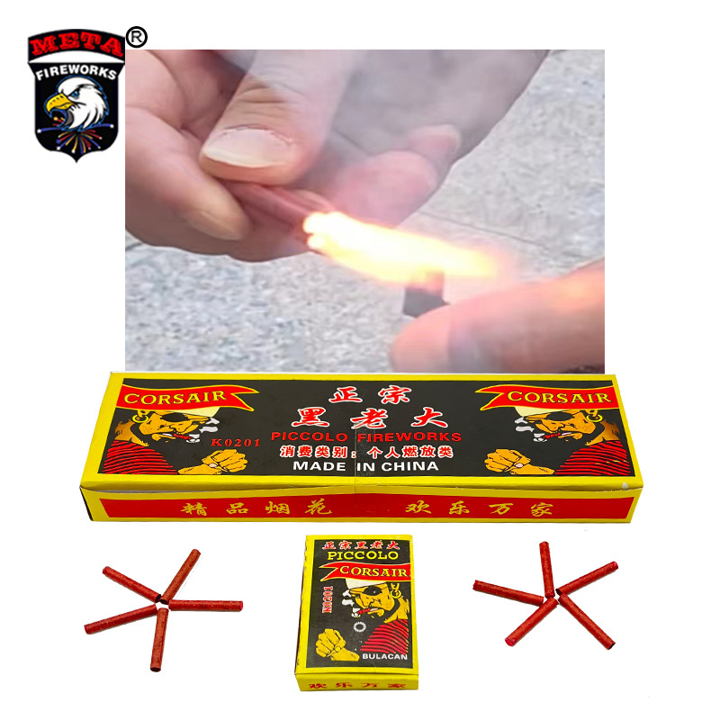 Wholesale price easy-to-use Bangeur crackers powerful Pandillero chinese fireworks fire match firecracker K0201 Match Crackers