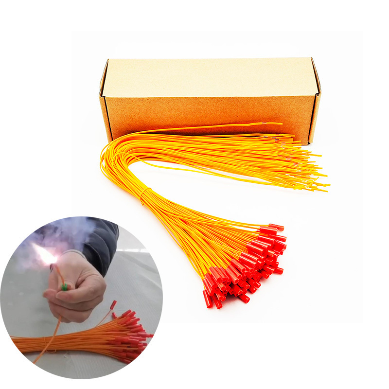 Wholesale 1M igniter copper wire safe fireworks tools pyro talon igniters pyrotechnic firework safe  practical electric igniters