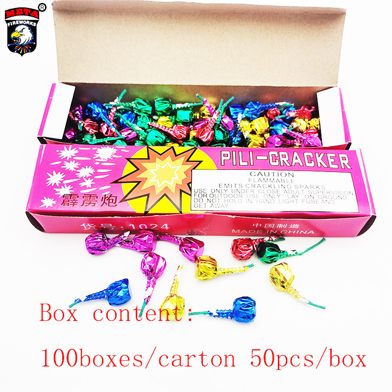 Best price hot China festival hand blaster crackers funny toy high quality lower price safe for children PILI cracker fireworks