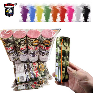 hand Stick Spray Photography For Sale Grenade fireworks Flares Tube Bomb Daytime Fireworks Color electric smoke bomb