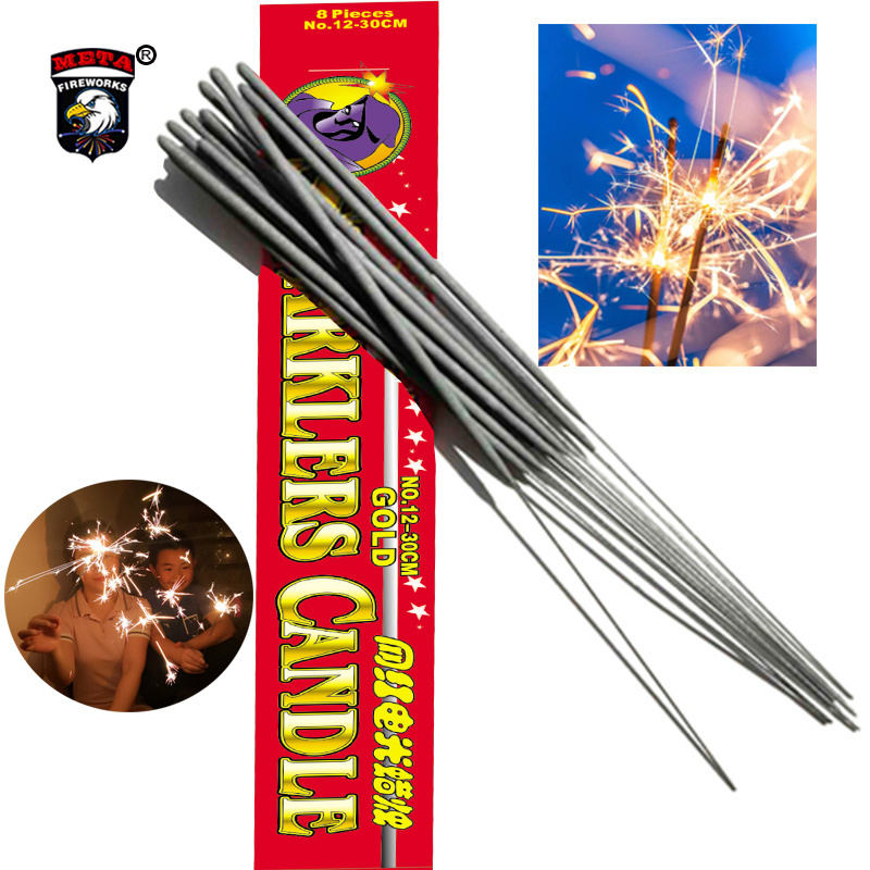 cold pyro fireworks crackers flare kilat 20 inch golden wedding indoor sparklers 10 