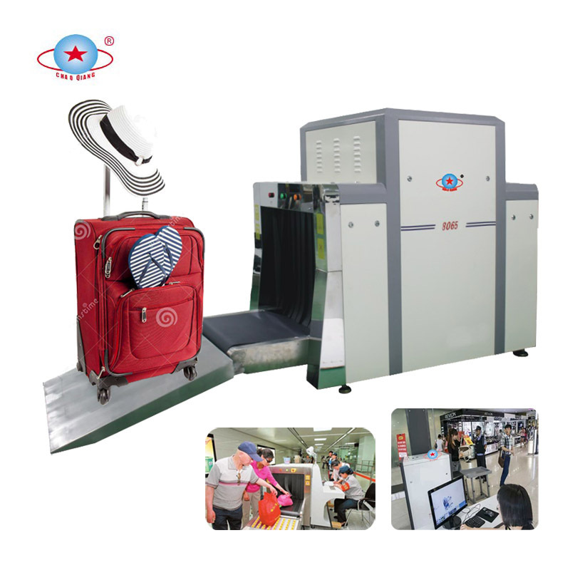 Security X-ray scanner equipment,X-ray Luggage or baggage Scanner at the entrance of airport, Railway Station