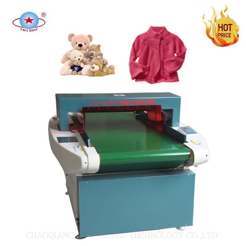 Finished Fabric Textile Garments Jeans Clothes Shoes Pillow Leather Conveyor Belt Broken Needle Detector Metal Detection Machine