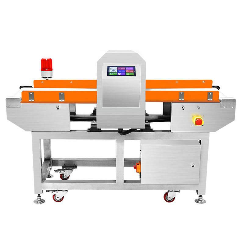 High sensitivity metal detector machine for food meat bakery processing Industry used