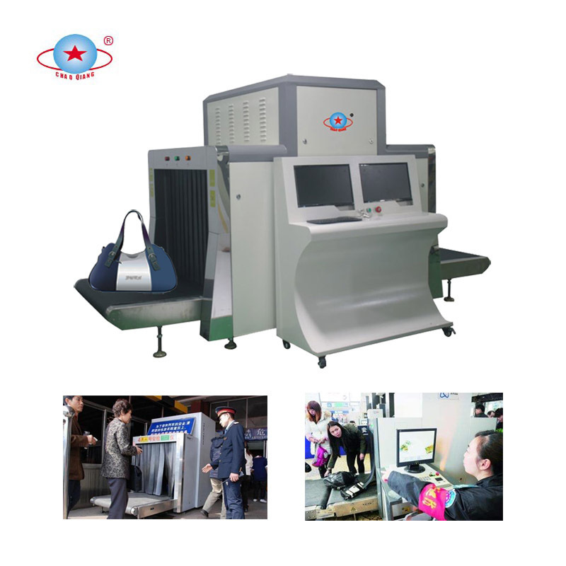 Security X-ray scanner equipment,X-ray Luggage or baggage Scanner at the entrance of airport, Railway Station