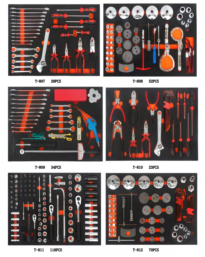 2024 JZD Workshop Garage Metal Tool Cabinet with tools/tool Trolley/ Tool Cart With Handle And Wheels