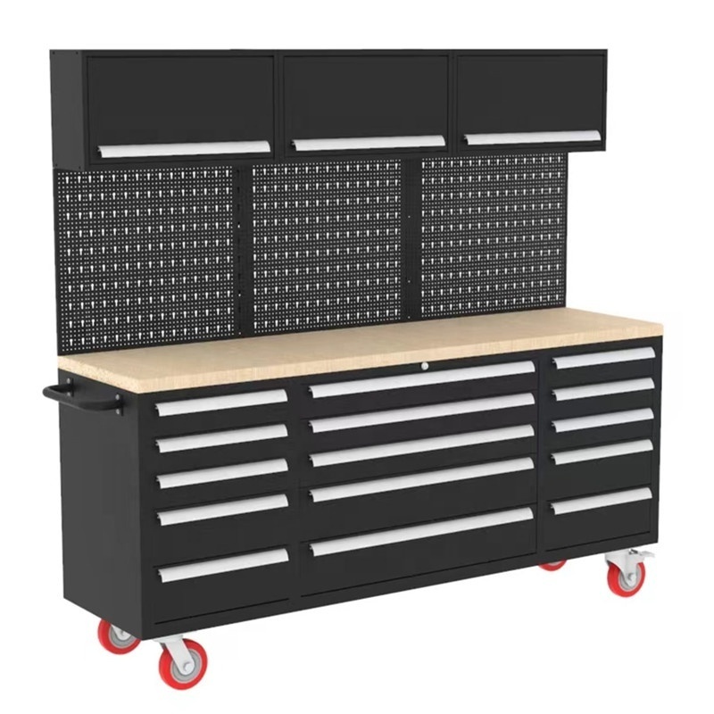 JZD Factory 72 inch Heavy Duty Stainless Steel Tool Chest/Tool Box/Tool Cabinet for garden garage workshop tools storage