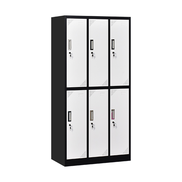 JZD steel locker for clothes bag shoes rust resistance metal locker cabinet for gym school office changing room