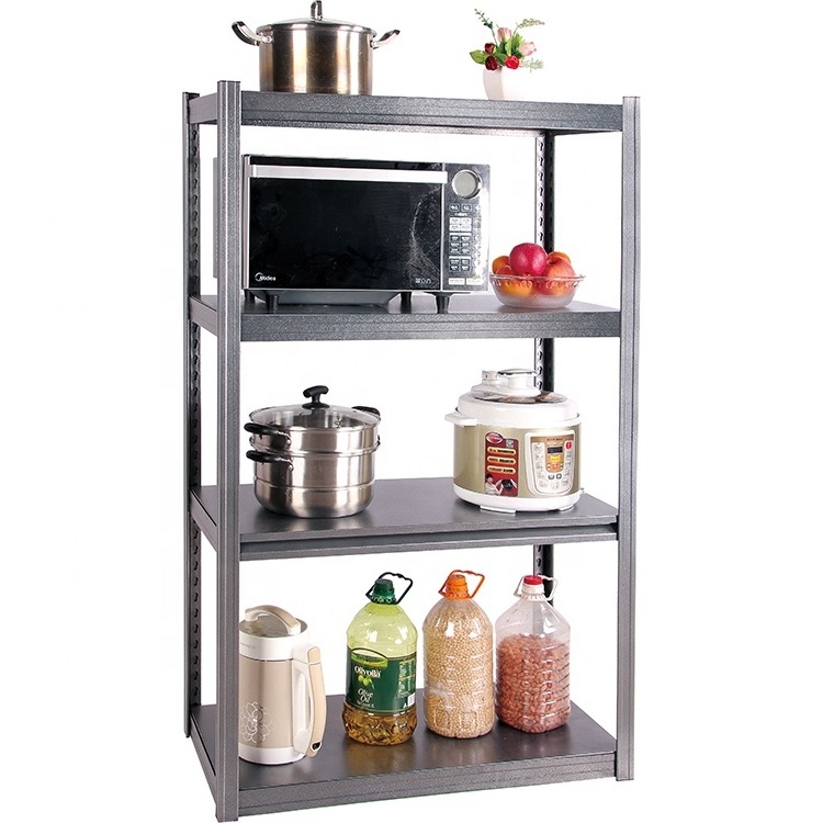 Light duty 5 tier iron storage rack metal shelves for office supplies