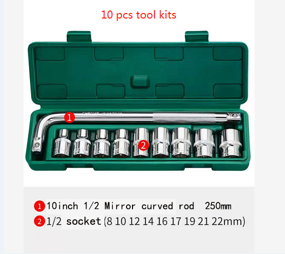 Automotive Car Repairing Tool Kit Emergency Repairing Hand Combo Kits High Quality CR-V Socket Wrench Tool Set