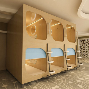 soundproof capsule hotel bunk bed capsule bed sleeping pods