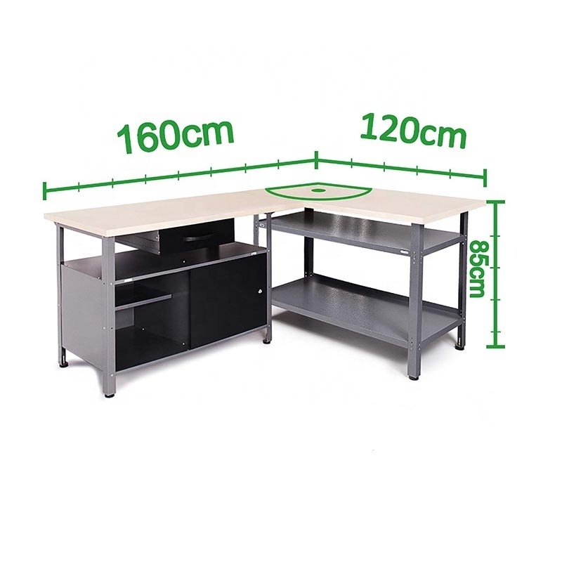 Removable large garage workbench for workshop steel combination tool cabinet for tools storage factory garage use tool box