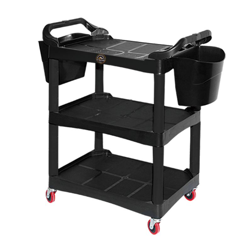 Detachable multifunctional car beauty washing tools trolley cart