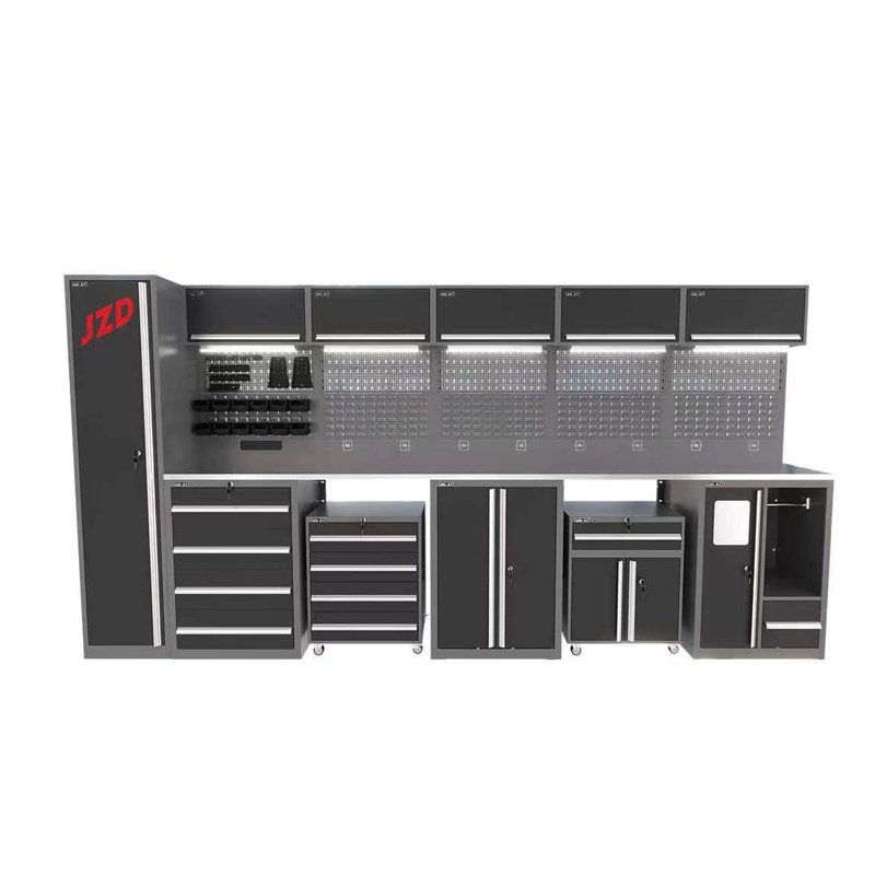 Metal Tool Cabinet Modular Resistant Storage System For Mechanic Garages Industrial Workshop Hobby Usage