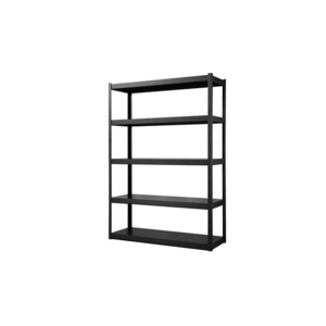 Light duty 5 tier iron storage rack metal shelves for office supplies