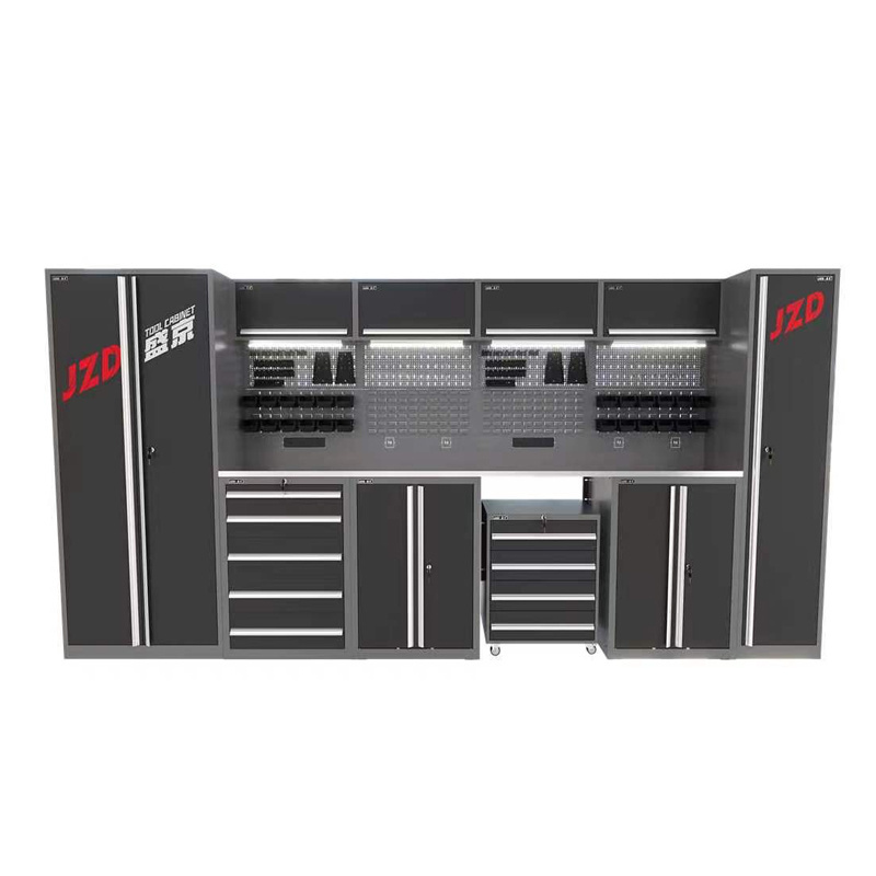 Metal Tool Cabinet Modular Resistant Storage System For Mechanic Garages Industrial Workshop Hobby Usage