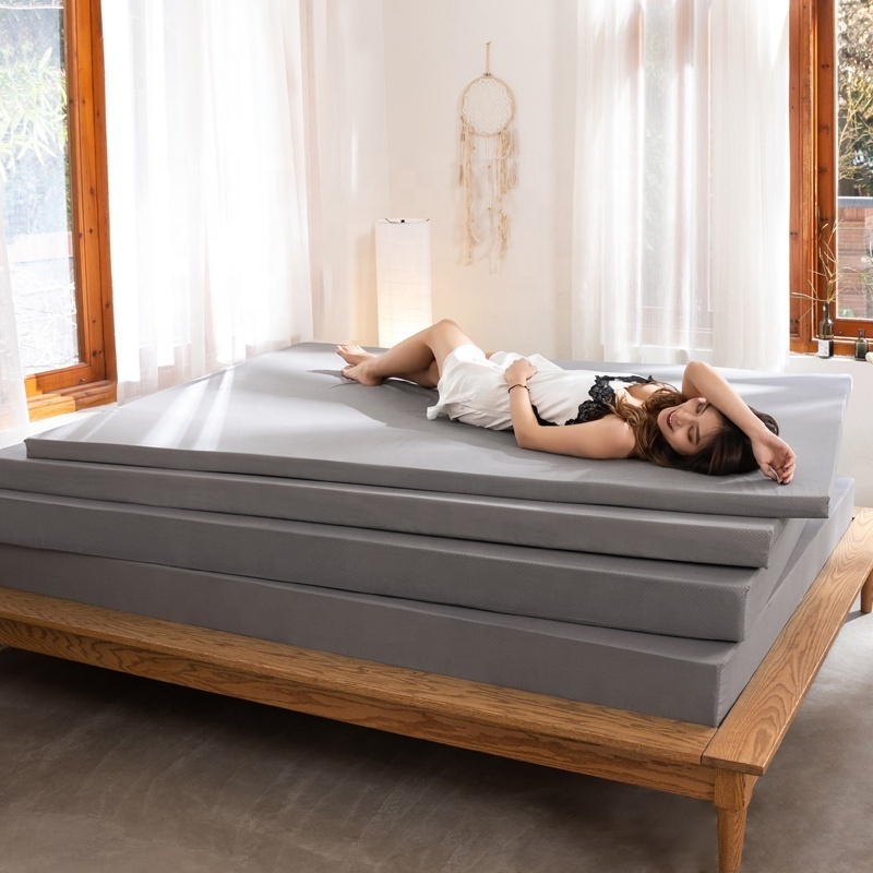 JZD Single Ultra Comfortable Non-Toxic High Density Compressed Foam Mattress Compressed Foam Mattress Infused Memory Foam