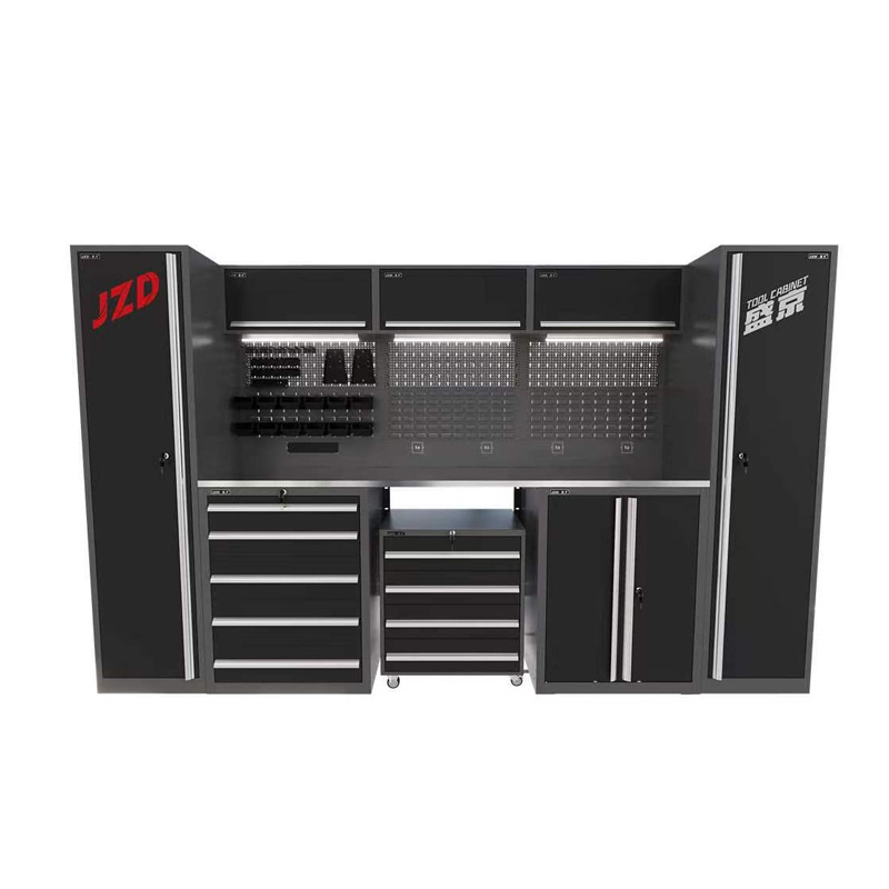 Metal Tool Cabinet Modular Resistant Storage System For Mechanic Garages Industrial Workshop Hobby Usage