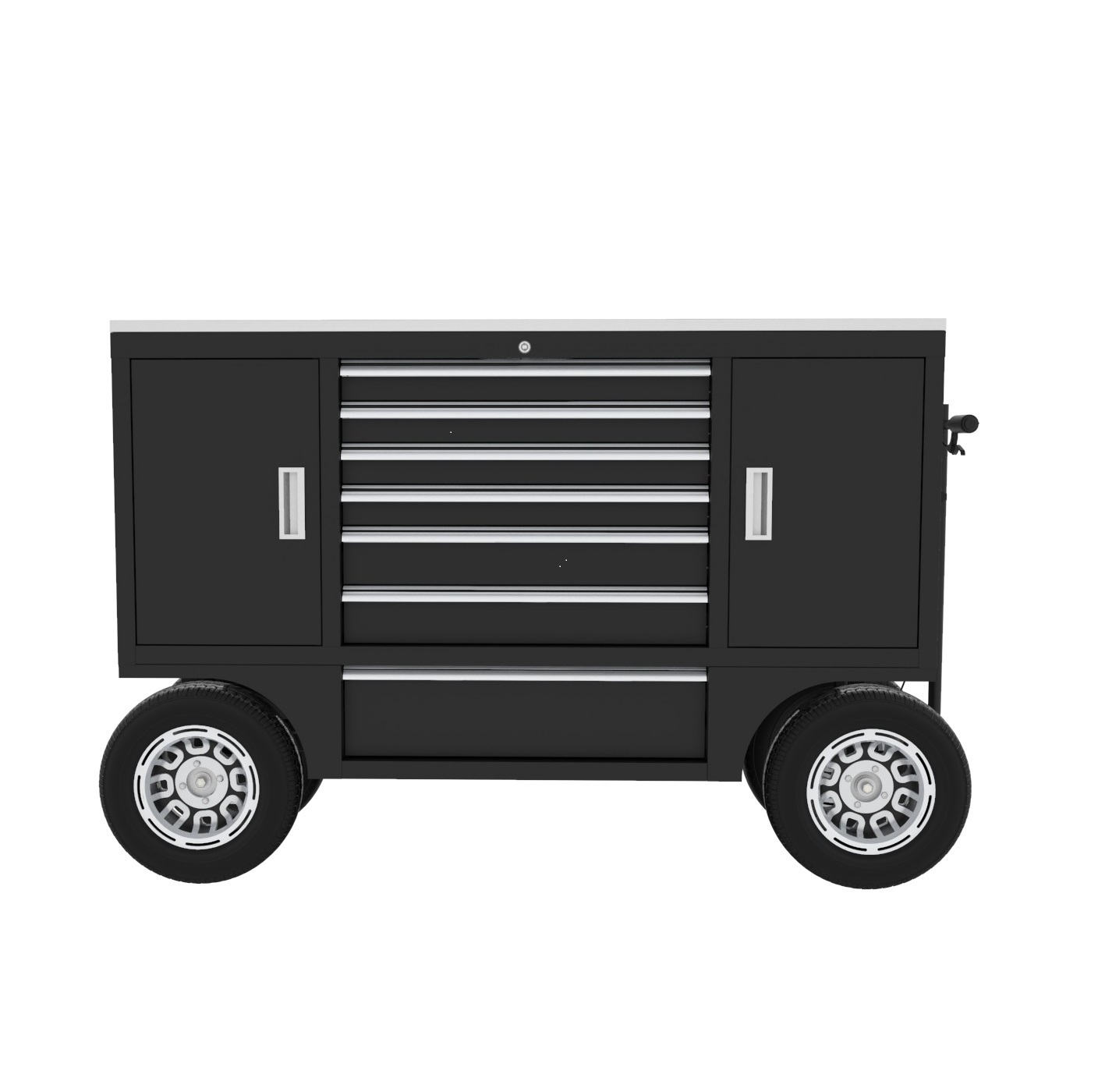 JZD Custom Racing Tool Pit Boxes Wagon Cart