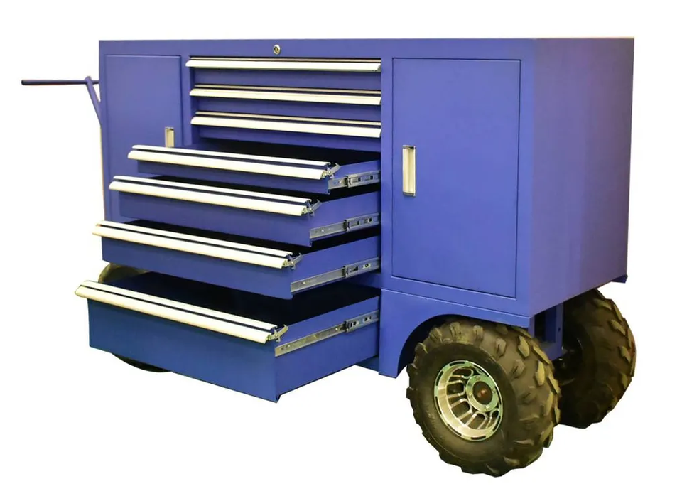 JZD Custom Racing Tool Pit Boxes Wagon Cart Heavy Duty Transport Tool Carts Platform Truck Cart Trolley Truck S