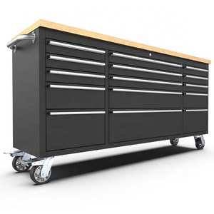 JZD Steel Garage Tool Trolley Cart Metal Tool Drawer Cabinet Storage Tool Box With Drawers