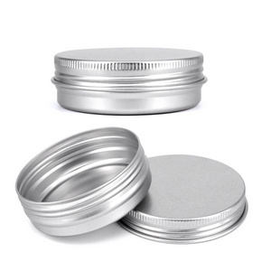 60g wholesale aluminum jar round shoe polish  colorful printing aluminum tin