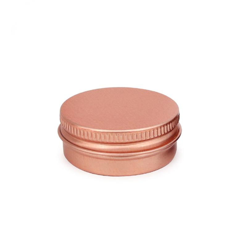 Empty custom Aluminum Tins Cosmetic Packaging round shoe polish jar Lipstick Cosmetic Packaging Tin Can